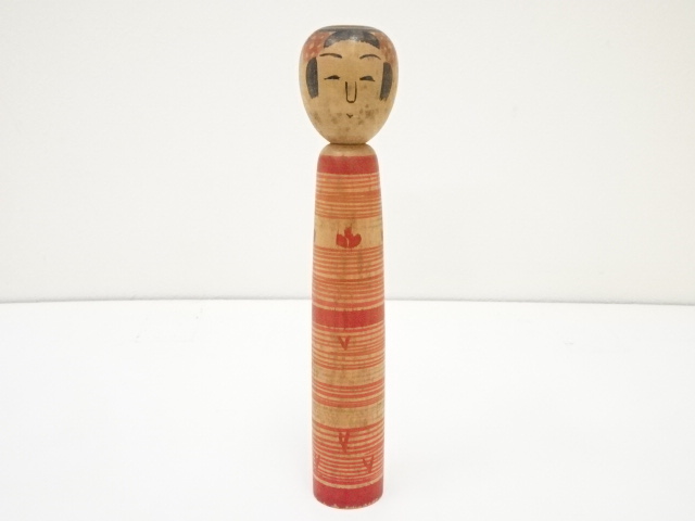 TRADITIONAL JAPANESE CRAFT / KOKESHI DOLL (24.4 cm)/ ARTISAN WORK